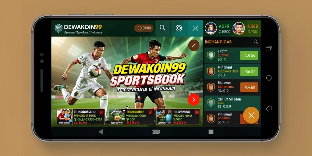 Tampilan menarik dari gameplay Sportsbook DEWAKOIN99 yang seru.