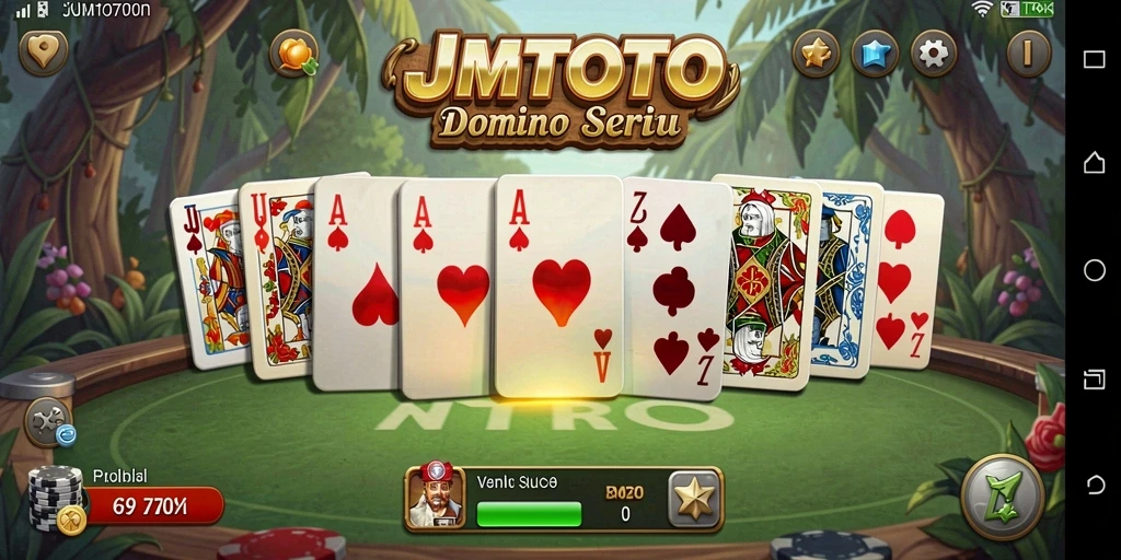 Tampilan gameplay JMTOTO yang dinamis dan menarik.