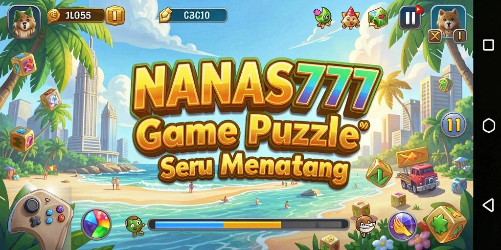 Tampilan gameplay NANAS777 yang menarik dan menantang.