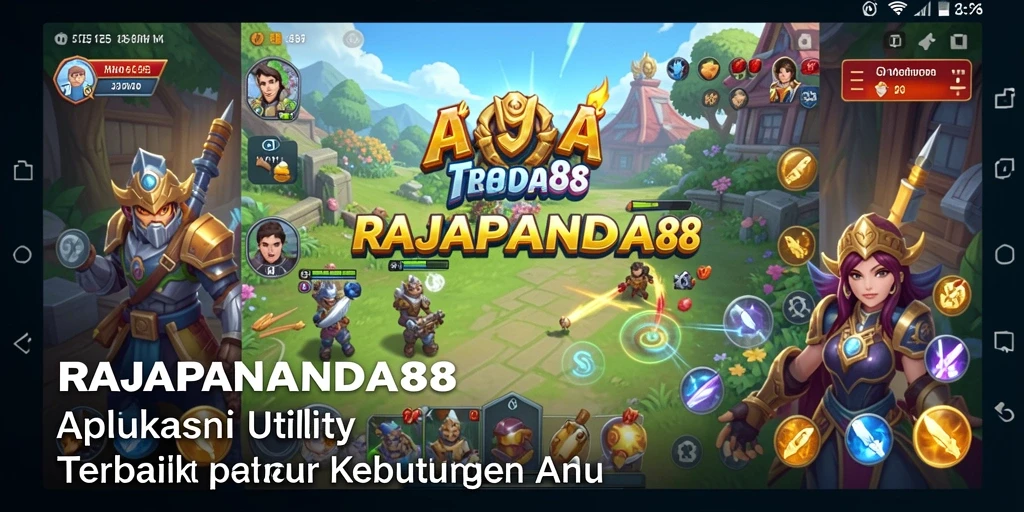 Tampilan antarmuka utama aplikasi RAJAPANDA88 yang praktis dan mudah digunakan.