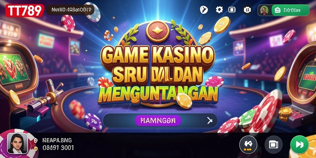 Screenshot gameplay TT789 menampilkan suasana kasino yang autentik.