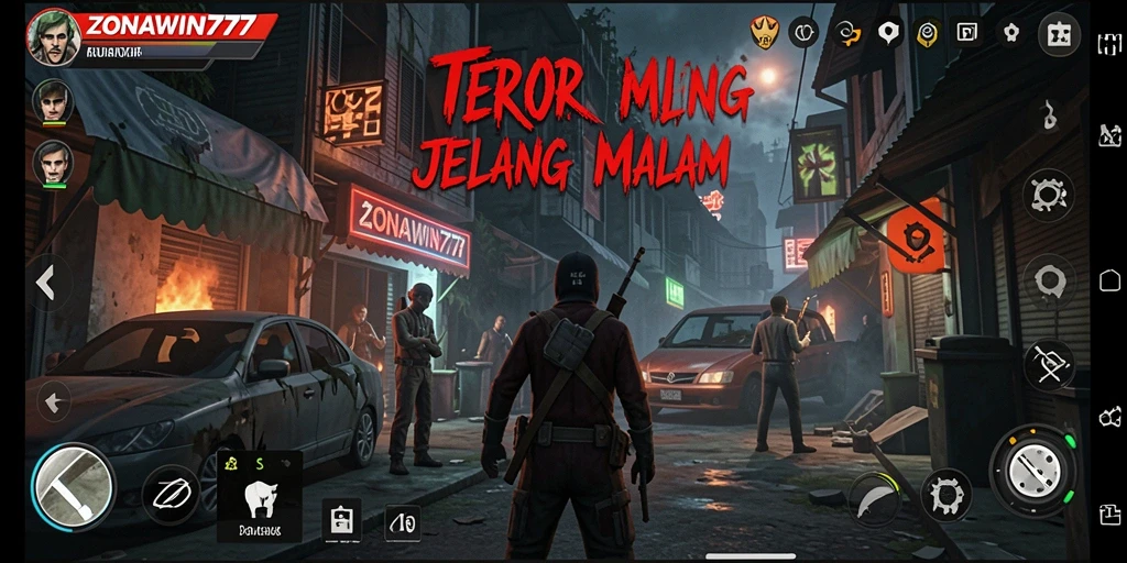 Screenshot dari gameplay menegangkan di ZONAWIN777.